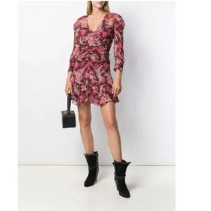 IRO Wick Dress In Candy Pink - Size 2